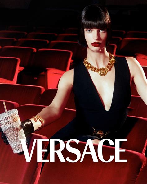 lily mcmenamy versace|VERSACE HOLIDAY CAMPAIGN 2022 .